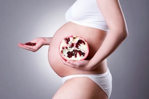 Гранат при беременности на ранних