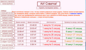 Схватки через 30 минут