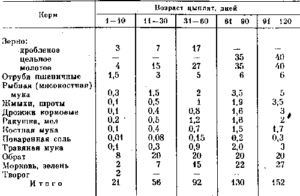 С какого возраста можно давать пшеницу бройлерам