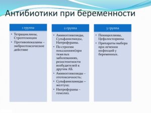 Можно ли пить антибиотики на ранних сроках беременности