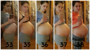 Живот опустился 37 неделя беременности