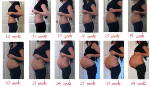 Почему живот стал меньше при беременности