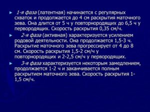 Схватки через каждые 10 минут у повторнородящих