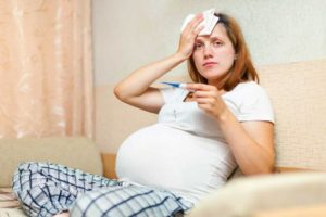 Холод в животе при беременности