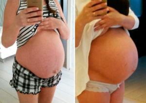 35 неделя беременности 2 роды опустился живот