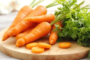 Морковь свежая при гв