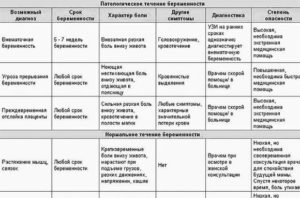 При беременности при чихании резкая боль внизу живота