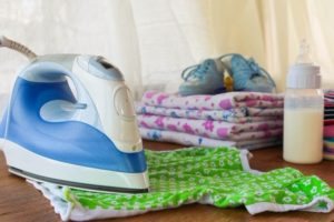 Как гладить вещи для новорожденных