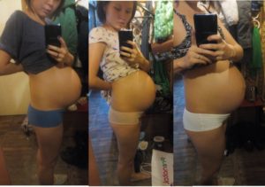 37 неделя беременности каменеет живот