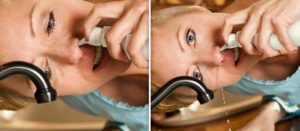 Как промывать нос аквамарисом взрослому